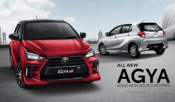 Toyota Agya 1.2 GR M/T full